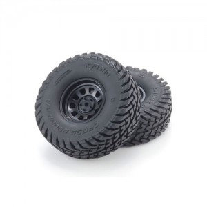 [KYOSHO] Complete Wheel �� Tire Set (2pcs) 