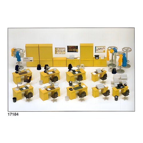 [���ܼ�] FSP17184 [PREISER] FSP17184 1/87 �繫��å��� ���ڼ� (����)