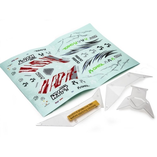 [���ܼ�] AXI230032 [Axial] Body Panel Set (Clear) RBX10