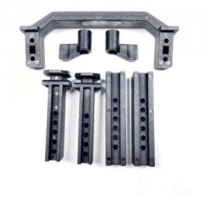 [Traction Hobby] Rear Shock Seat & Front/Rear Body Mounts 