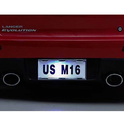 [���ܼ�] 18442 [HJ Model LTD] 1/10 drift Model license plate �� ��ȣ�� YOMOKO,HPI,Vaterra