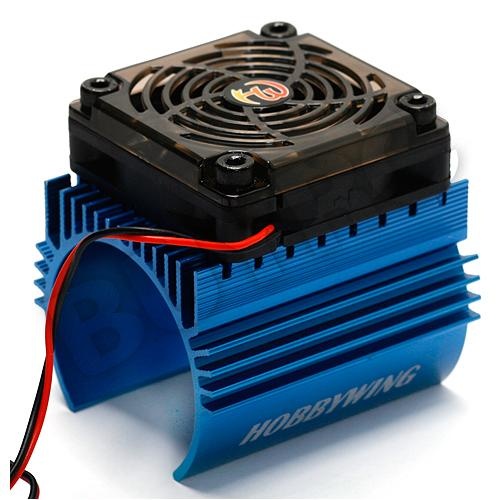 [���ܼ�] 86080130 [HOBBYWING] HOBBYWING Fan-COMBO C4 MOTOR HEATSINK with COOLING FAN (�Ϻ��� ���� ��Ʈ��ũ / ����)