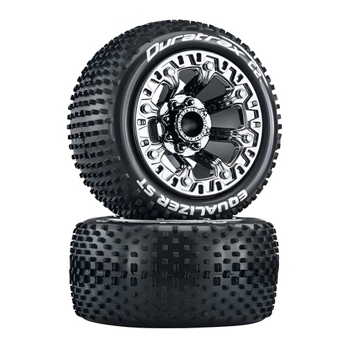 [���ܼ�] DTXC5108 [DURATRAX] Duratrax Equalizer ST 2.2 Black Chrome (2)