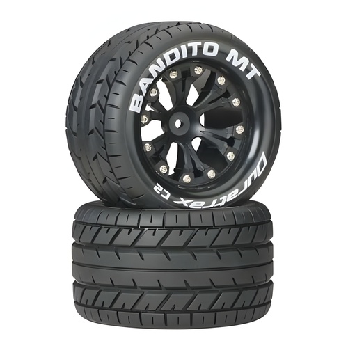 [���ܼ�] DTXC3502 [DURATRAX] Duratrax Bandito MT 2.8 2WD Mounted Rear C2 Black (2)