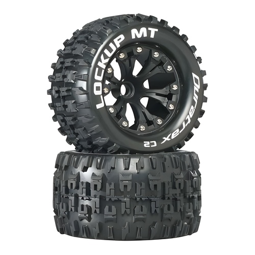 [���ܼ�] DTXC3506 [DURATRAX] Duratrax Lockup MT 2.8 2WD Mounted Front C2 Black (2)