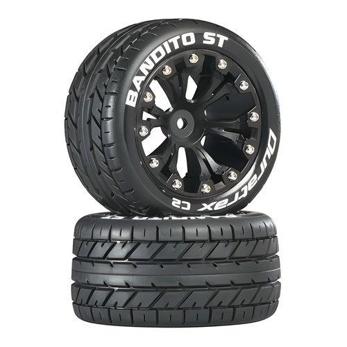 [���ܼ�] DTXC3542 [DURATRAX] Duratrax Bandito ST 2.8 2WD Mounted Rear C2 Black (2)