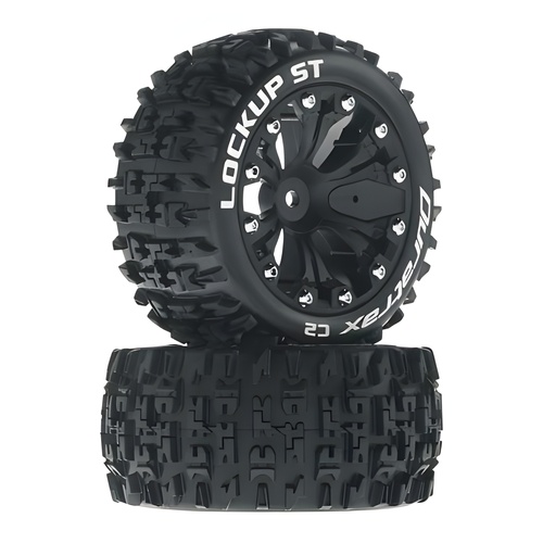[���ܼ�] DTXC3566 [DURATRAX] Duratrax Lockup ST 2.8 2WD Mounted Rear Black (2)