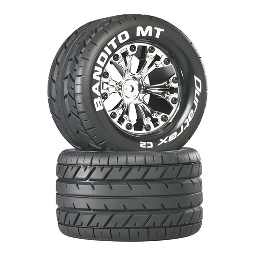 [���ܼ�] DTXC3503 [DURATRAX] Duratrax Bandito MT 2.8 2WD Mounted Rear Chrome (2)