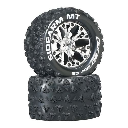 [���ܼ�] DTXC3515 [DURATRAX] Duratrax Sidearm MT 2.8 2WD Mounted Rear C2 Chrome (2)