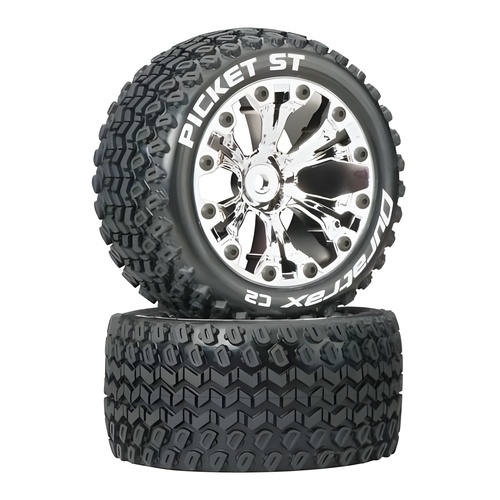 [���ܼ�] DTXC3549 [DURATRAX] Duratrax Picket ST 2.8 2WD Mounted Rear C2 Chrome (2)