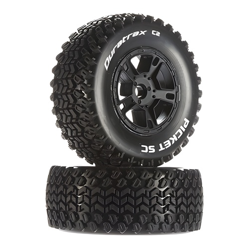 [���ܼ�] DTXC3872 [DURATRAX] Duratrax Picket SC C2 Mounted Associated SC10 Front (2)