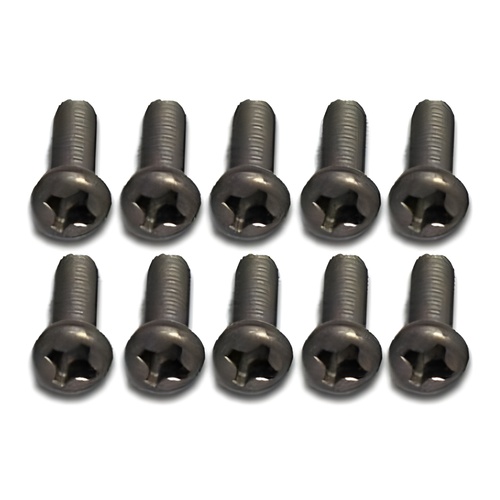 [���ܼ�] 57712P [CPV RACING] 3*12PM Titanium Button Head Philips Screws 10PCS