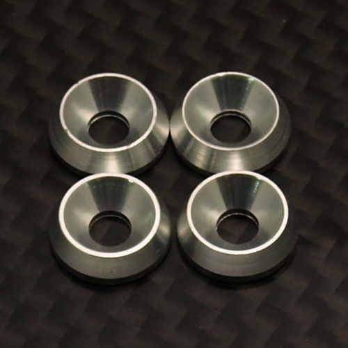[���ܼ�]  [TFL] Aluminum Cone Washer 3mm 4pcs (512B65)