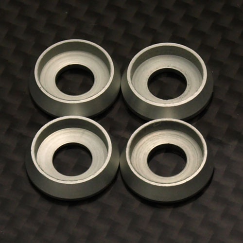 [���ܼ�]  [TFL] Aluminum Cone Washer 5mm 4pcs (512B64)