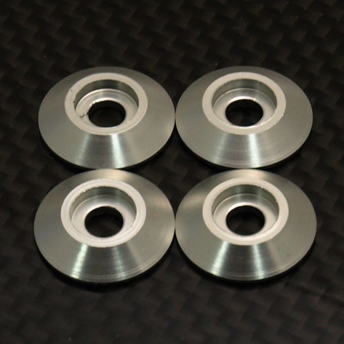 [���ܼ�]  [TFL] Aluminum Cone Washer 4mm 4pcs (512B61)