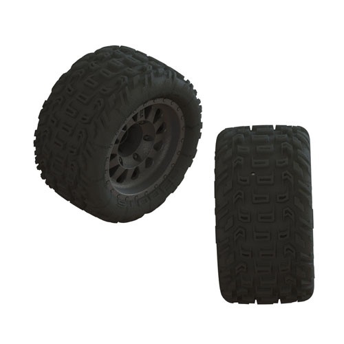 [���ܼ�] ARA550091 [ARRMA] ARA550091 DBOOTS KATAR TIRE SET GLUED (1 PAIR)
