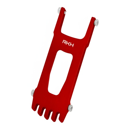 [���ܼ�] 130S529-R [RAKONHELI] CNC AL Battery/Main Board Mount (1) (Red) (for 130S452) - Blade 130 S �ɼ�