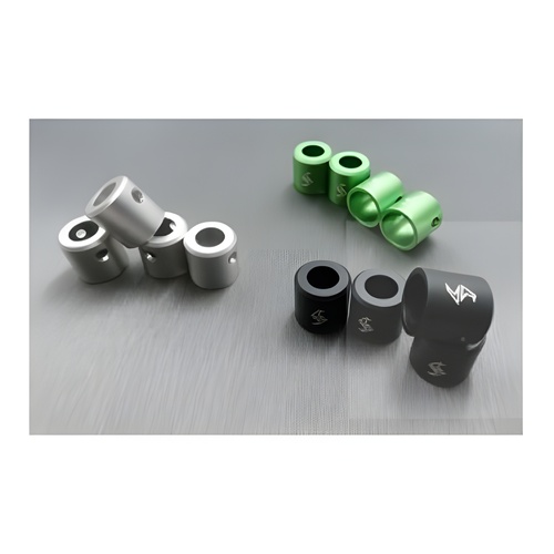 [���ܼ�] scx6-6043BK [SAMIX] SCX-6 Alum. drivershaft caps (4pcs) SCX6 �ɼ� **�ǹ��� �������Դϴ�.
