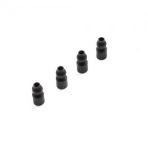 [Axial] SCX6: Shock Mount Pivot Balls, Steel (4) 