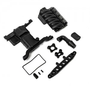[Axial] SCX6: Front Servo Mount/Engine Cover/Seals 