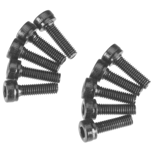 [���ܼ�] AXIC0085 [Axial] Cap Head M3x10mm Black Oxide (10)