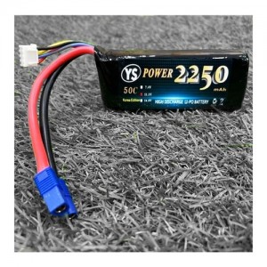 [YS POWER] 11.1V 2250mAh 50C ��Ƭ������ ���͸� (EC3��) 