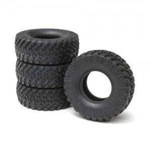 [Axial] 1.0 Nitto Trailer Grappler M/T V2 Tires (4): SCX24 