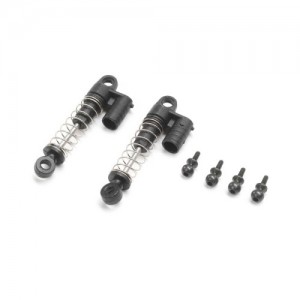 [Axial] Rear Shock Set, 0.4mm Spring: SCX24 Jeep JT Gladiator 