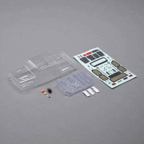 [���ܼ�] AXI200005 [Axial] Body Set, Clear: SCX24 Jeep JT Gladiator