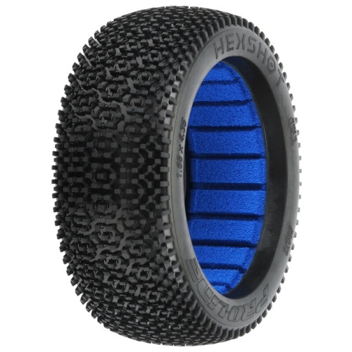 [���ܼ�] PRO907302 [PROLINE-RACING] 9073-02 1/8 Hex Shot M3 Front/Rear Off-Road Buggy Tires (2)