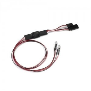 [KYOSHO] LED Light Unit (��5/2 Bulbs/L=400/Clear) 