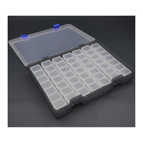 [���ܼ�] KOS32116 [KOSWORK] 7x7 Parts Box 245x175x38mm (49 Compartments, 7 Each Row)