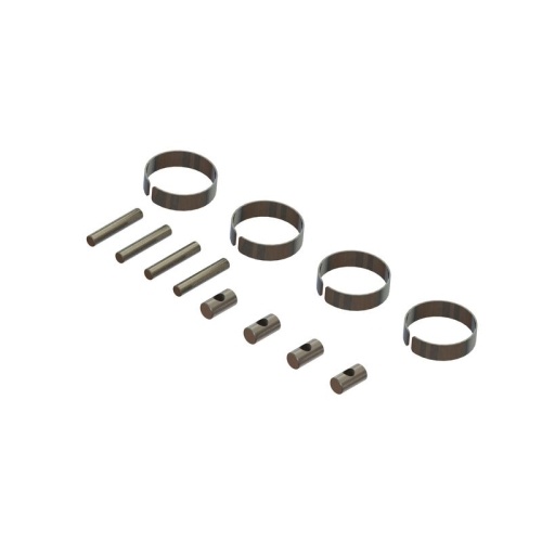 [���ܼ�] ARA311150 [ARRMA] ARA311150 CVD DRIVESHAFT METAL FITTINGS (2)