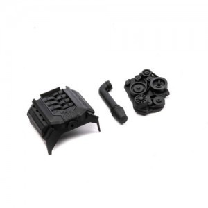 [Axial] AXI231042 Motor Cover 5.0, Early Bronco: SCX10 III 