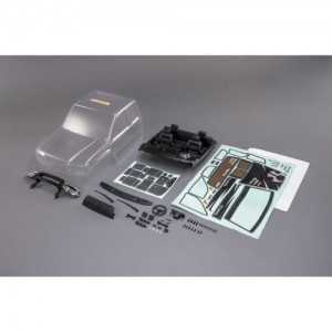 [Axial] AXI250011 SCX6: Body & Interior Set (Clear): Trail Honcho 