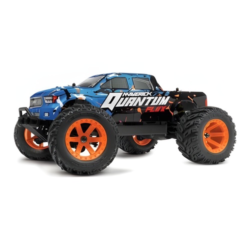 [���ܼ�] 150202-HPI [HPI] - Quantum MT Flux 80A Brushless 1/10 4WD Monster Truck - Blue