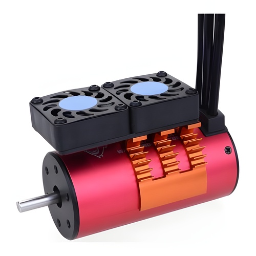 [���ܼ�]  36mm Alu RC Car Twins Motor Cooling Fan with Heatsink 60*30*40MM