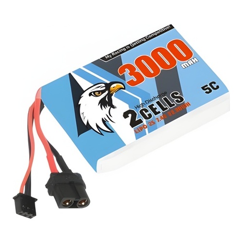 [���ܼ�] CD2S30005R [CODDAR] 7.4V 3000mAh 5C ������� ��Ƭ ������ ���͸� (Radiomaster TX12 ������ ��� ����)