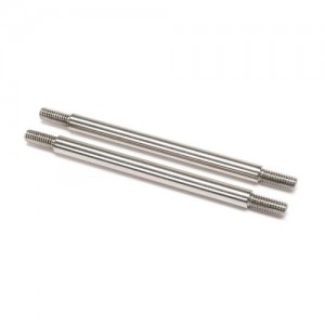 [Axial] AXI234038 Stainless Steel M4 x 5mm x 77.4mm Link (2): 1/10 SCX10 PRO Comp Scaler 