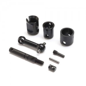 [Axial] AXI232077 Spur Gear Shaft Universal Set: 1/10 SCX10 PRO Comp Scaler 