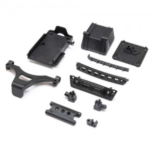[Axial] AXI211002 Capra Cage Components Black: UTB18 