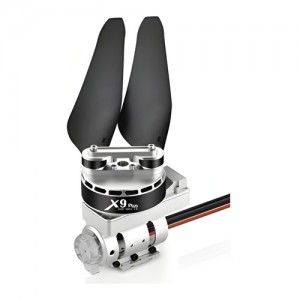 [HobbyWing] XRotor9 X9 PLUS Combo(36x190in/CW/40�� Boom/14S) - Silver 