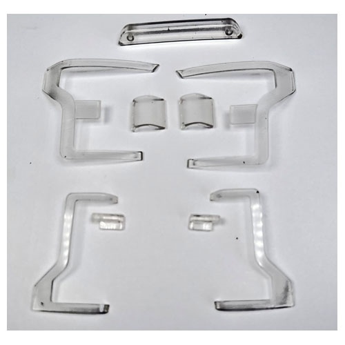 [���ܼ�] TH01339 [Traction Hobby] TH01339 Front and rear lampshades(clear)