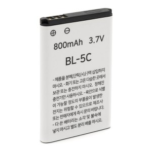 Coms ��Ƭ�̿� ���͸�(BL-5C) 800mAh 3.7V 