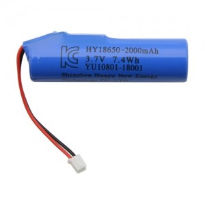 Coms 18650 ������, ��Ƭ�̿� ���͸� (������) - 2000mAh / KC������ǰ 