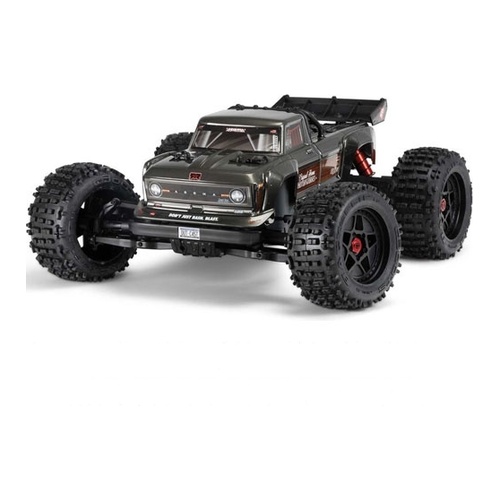 [���ܼ�] ARA4410V2T3 [ARRMA] 1:10 OUTCAST 4X4 4S V2 BLX Stunt Truck RTR, Gunmetal(���͸� ������ ������)