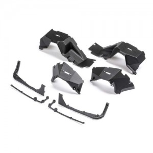 [Axial] AXI230060 FRONT LEFT & RIGHT AND INNER FENDERS, CJ-7: SCX10 III 