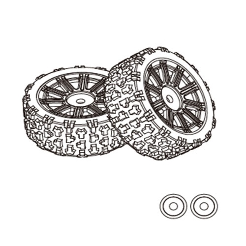[���ܼ�] 1415B2 [MJX RC] MJX 14301,14302 RC �ڵ��� Ÿ�̾� 1415B2