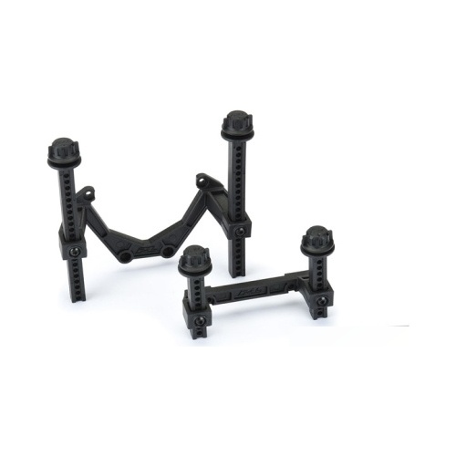 [���ܼ�] PRO636200 [PROLINE-RACING] 6362-00 Extended Front and Rear Body Mounts for Rustler 4x4