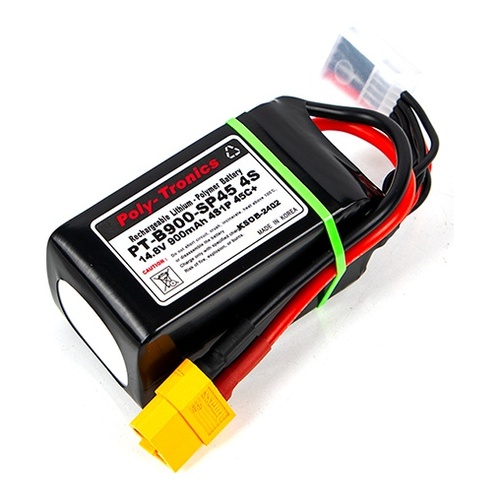 [���ܼ�] PT-6268 PT-B900-SP45 (14.8V, 4S1P, 45C /JST-XT/XT60) ��Ƭ ������ ���͸�